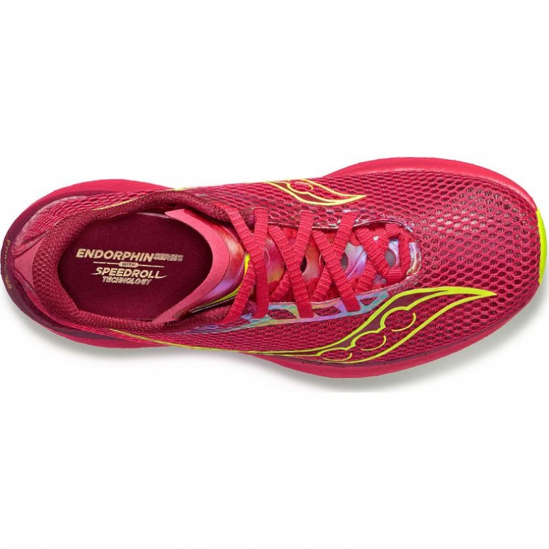 Saucony Endorphin Pro 3 Women's Running Shoes Red | CANADA MHXIWVF