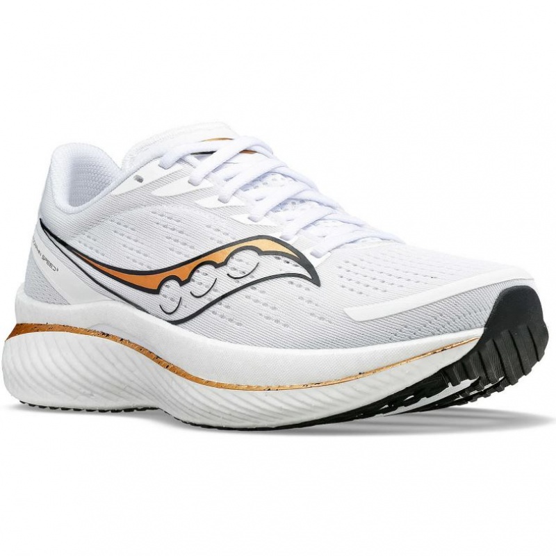 Saucony Endorphin Speed 3 Men's Running Shoes White | CANADA FQDYIOX