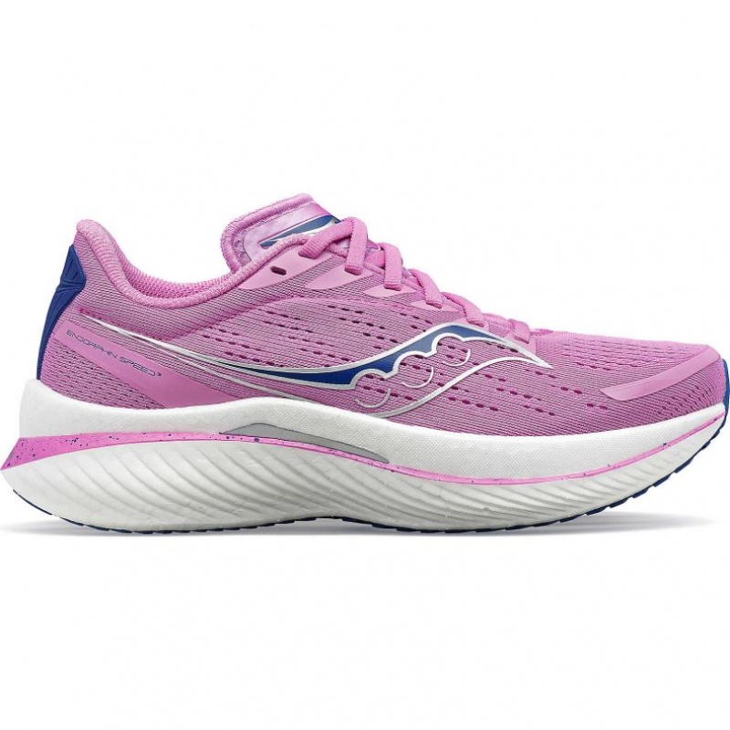 Saucony Endorphin Speed 3 Women\'s Running Shoes Purple | CANADA PZXKIYN