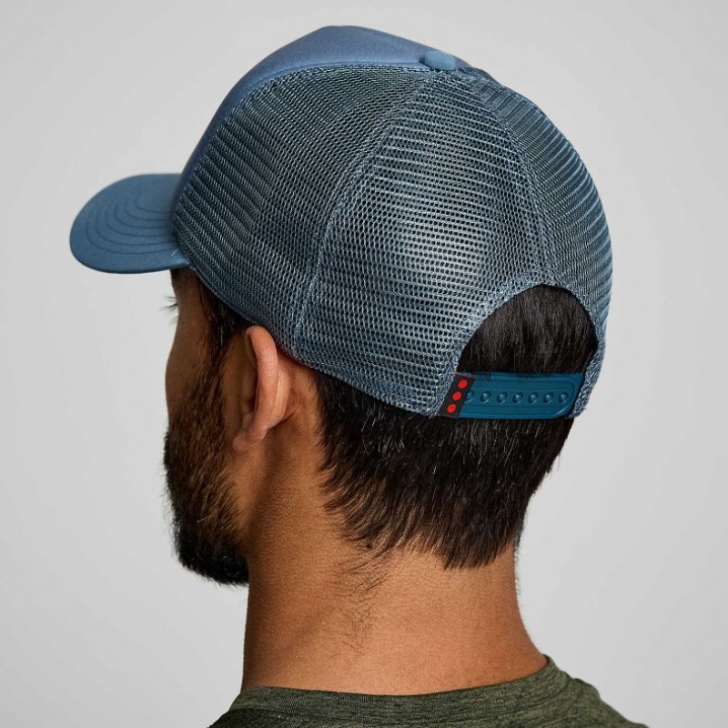 Saucony Foamie Men's Trucker Hats Blue | CANADA UYDMZLV