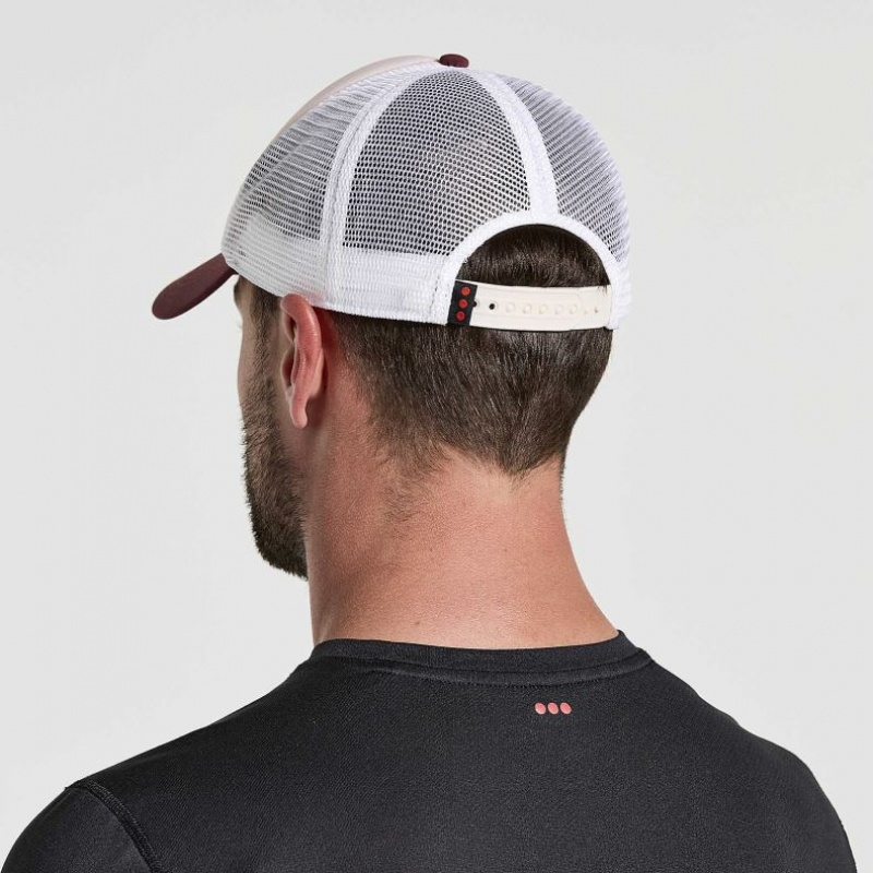 Saucony Foamie Men's Trucker Hats White | CANADA HXMWBVK