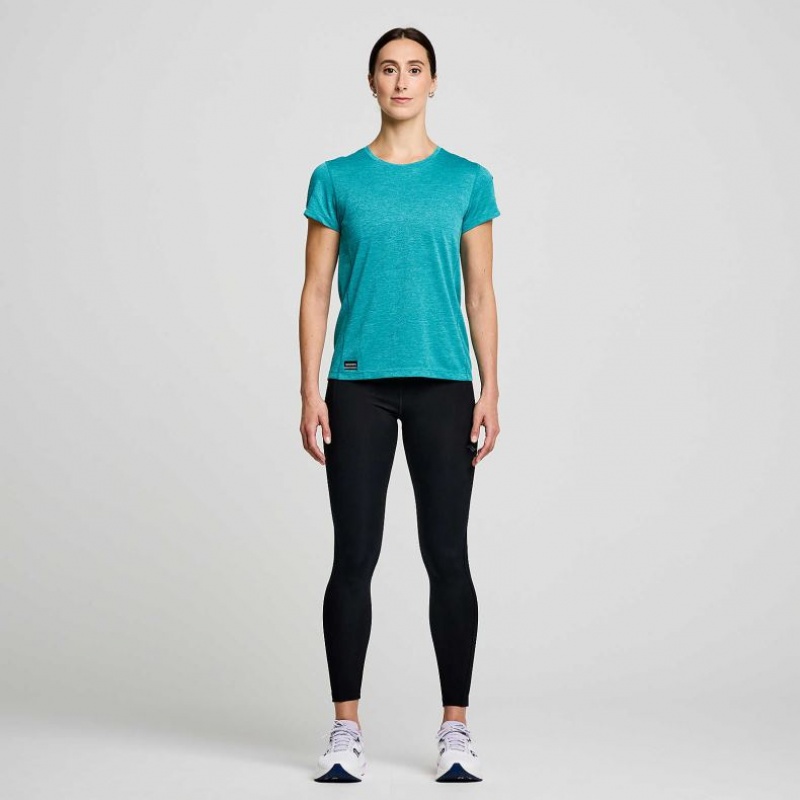 Saucony Fortify 7/8 Women's Tight Black | CANADA SEDBQCM