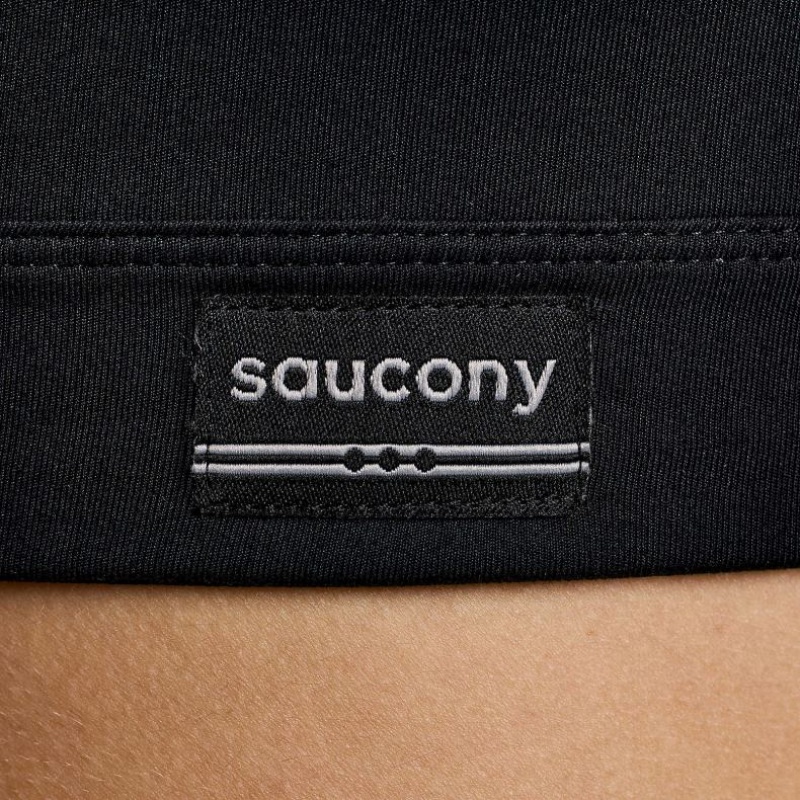 Saucony Fortify Women's Bra Black | CANADA QLMSUBR