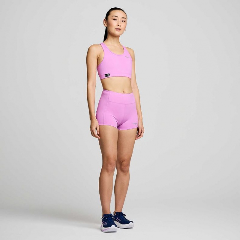 Saucony Fortify Women's Bra Purple | CANADA TYLDBEF