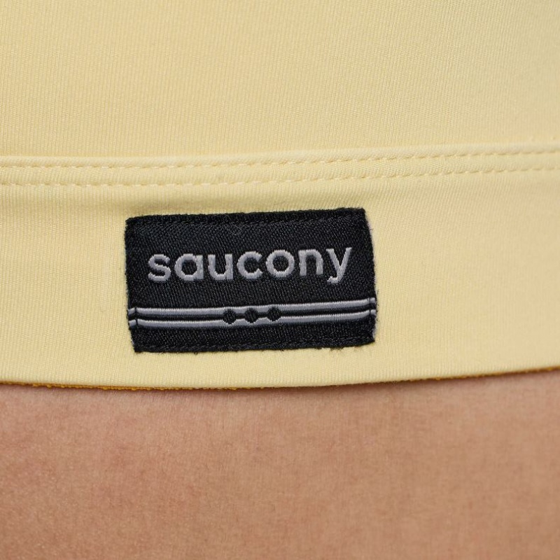 Saucony Fortify Women's Bra Yellow | CANADA EIVNQGT