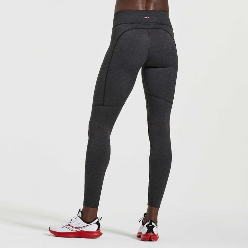 Saucony Fortify Women's Tight Black | CANADA UKOBPZV