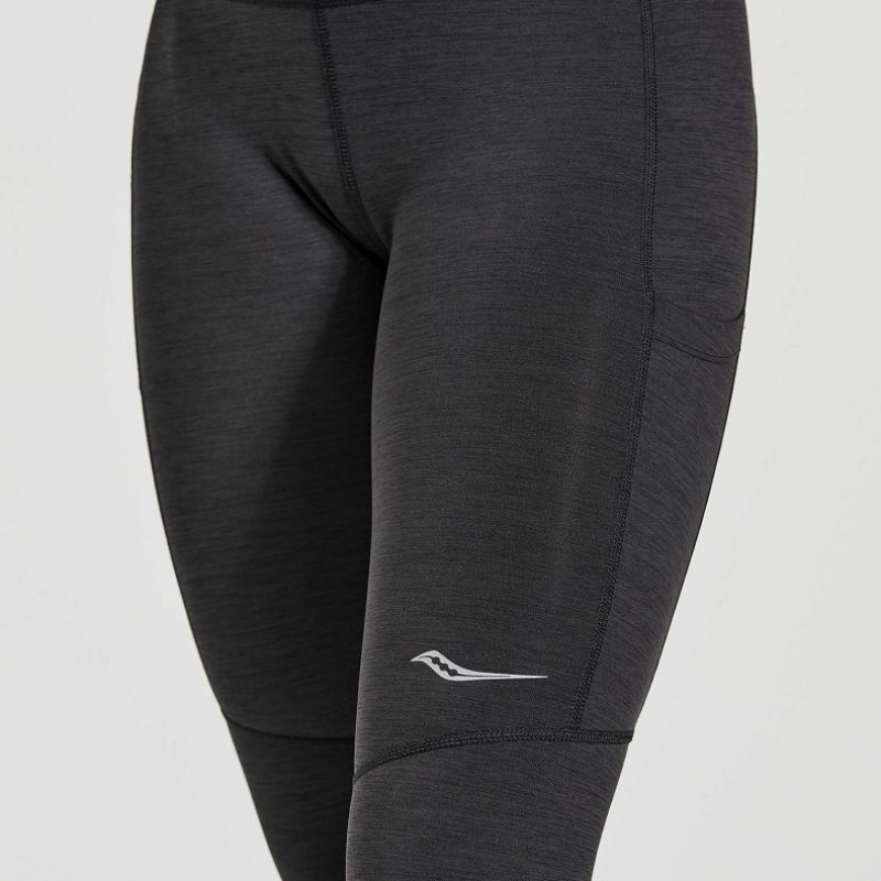 Saucony Fortify Women's Tight Black | CANADA UKOBPZV