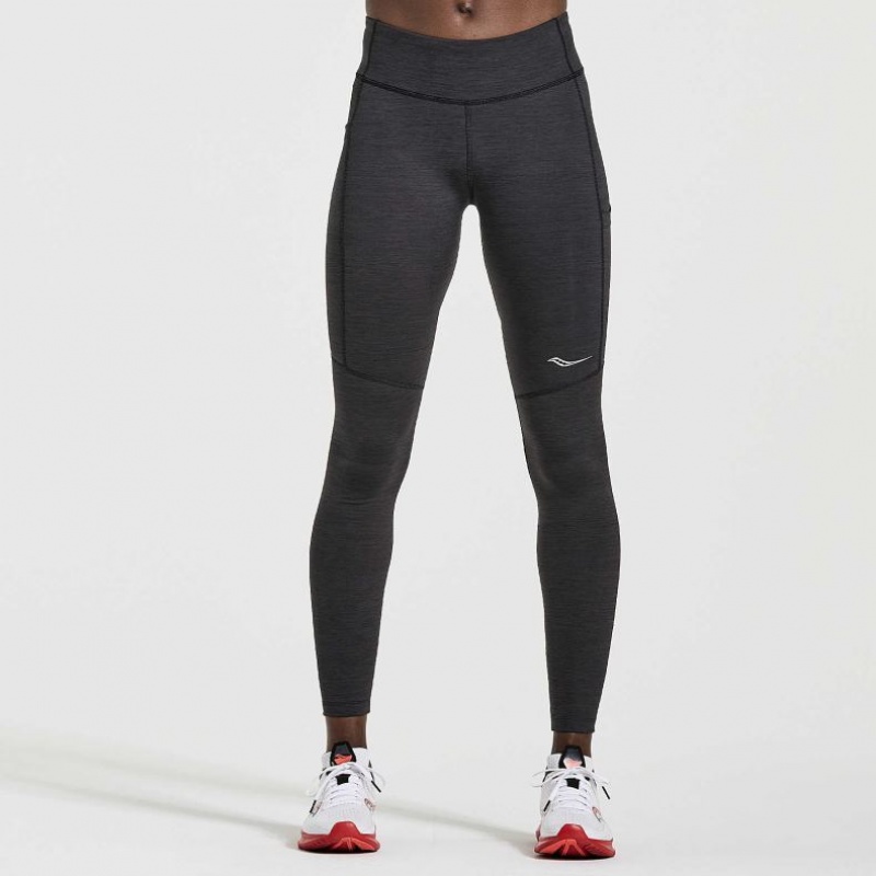 Saucony Fortify Women\'s Tight Black | CANADA UKOBPZV