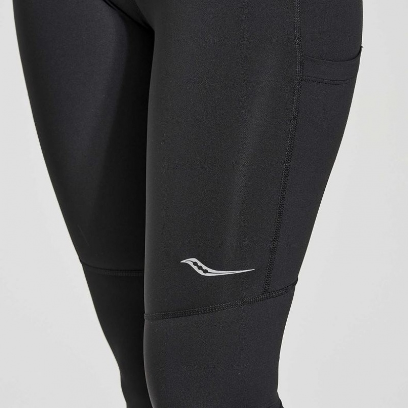 Saucony Fortify Women's Tight Black | CANADA OCBYZEU