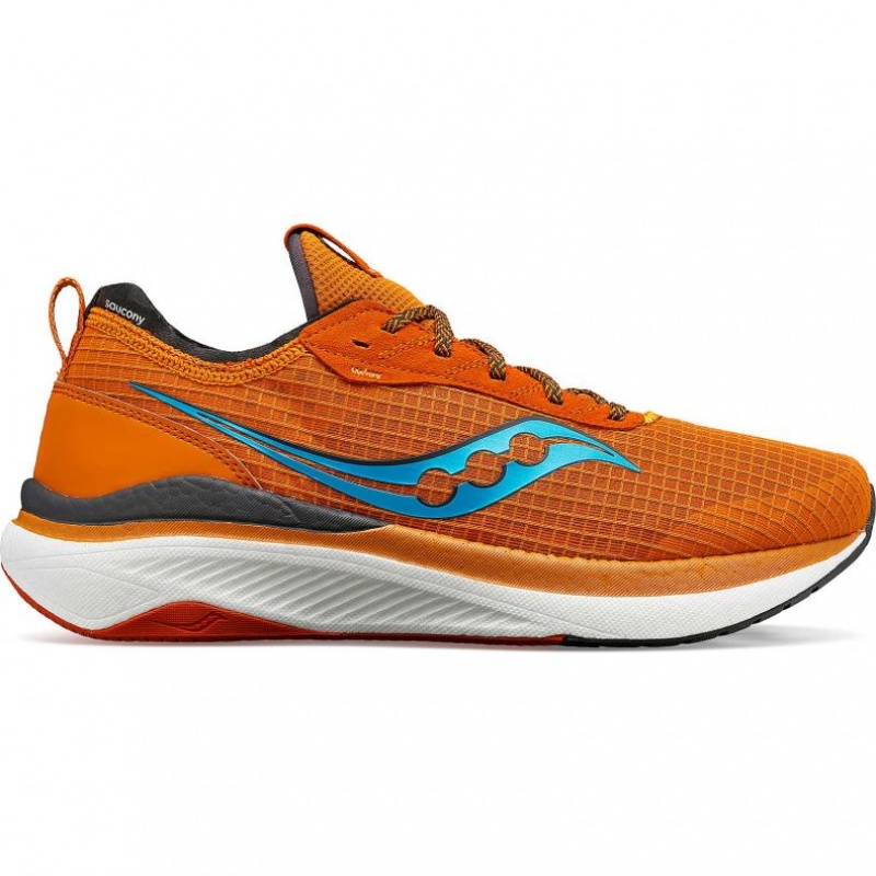 Saucony Freedom Crossport Men\'s Running Shoes Orange | CANADA JRCAIYO