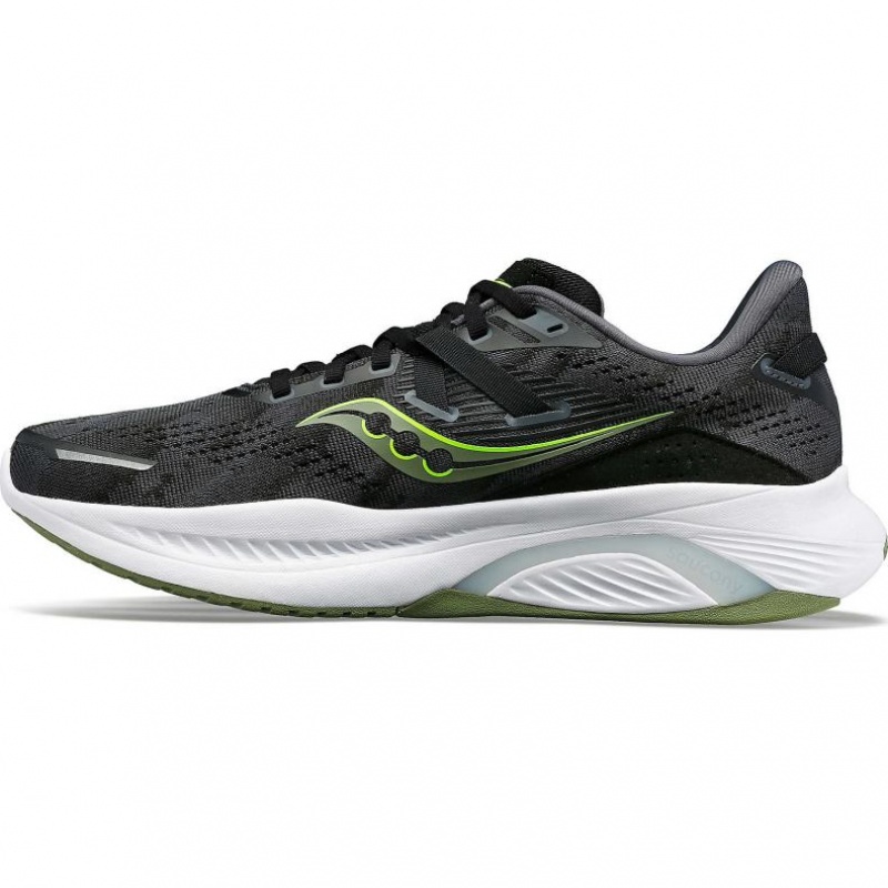 Saucony Guide 16 Men's Running Shoes Black | CANADA TYBDFXV