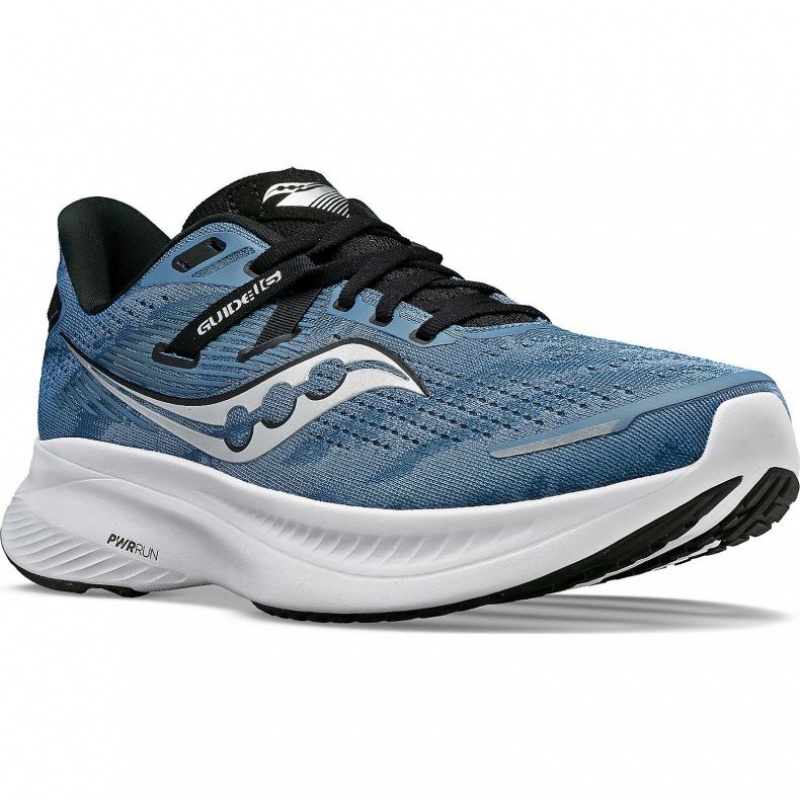 Saucony Guide 16 Men's Running Shoes Blue | CANADA RCYNPQV