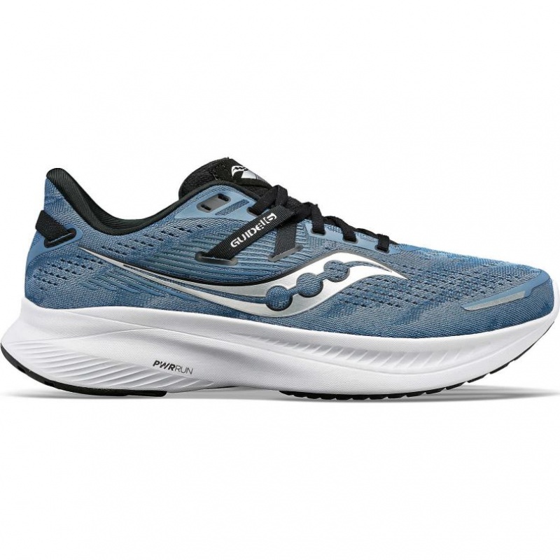 Saucony Guide 16 Men\'s Running Shoes Blue | CANADA RCYNPQV