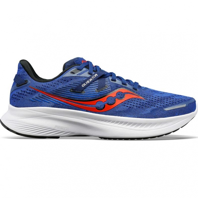 Saucony Guide 16 Men\'s Running Shoes Blue | CANADA FTDLSMY