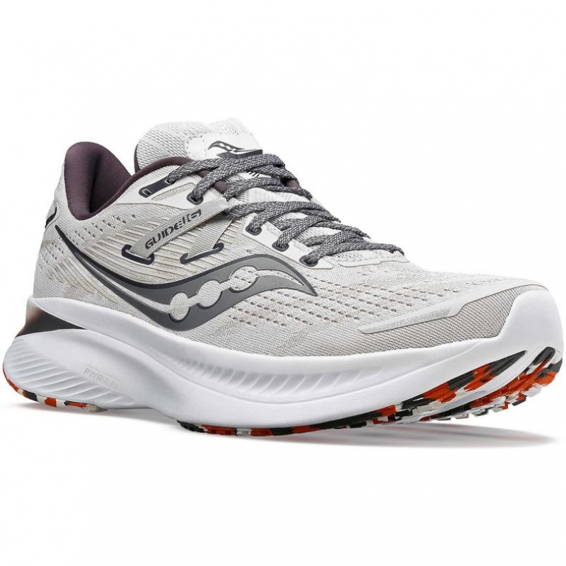 Saucony Guide 16 Men's Running Shoes White | CANADA XHLEGKV