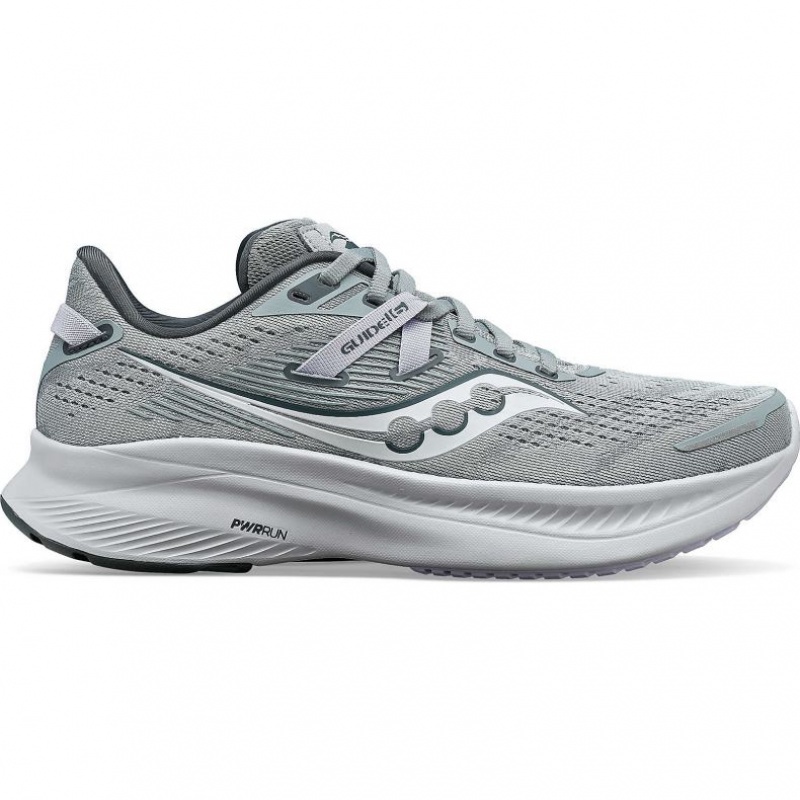 Saucony Guide 16 Women\'s Running Shoes Grey | CANADA OZXFJNG