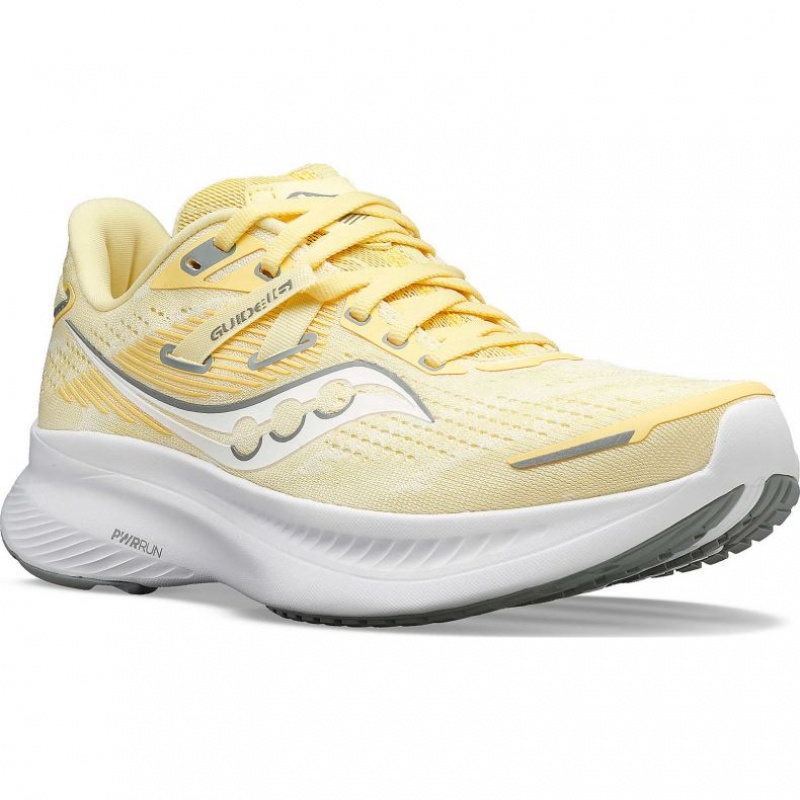 Saucony Guide 16 Women's Running Shoes Yellow | CANADA UPXQSNT