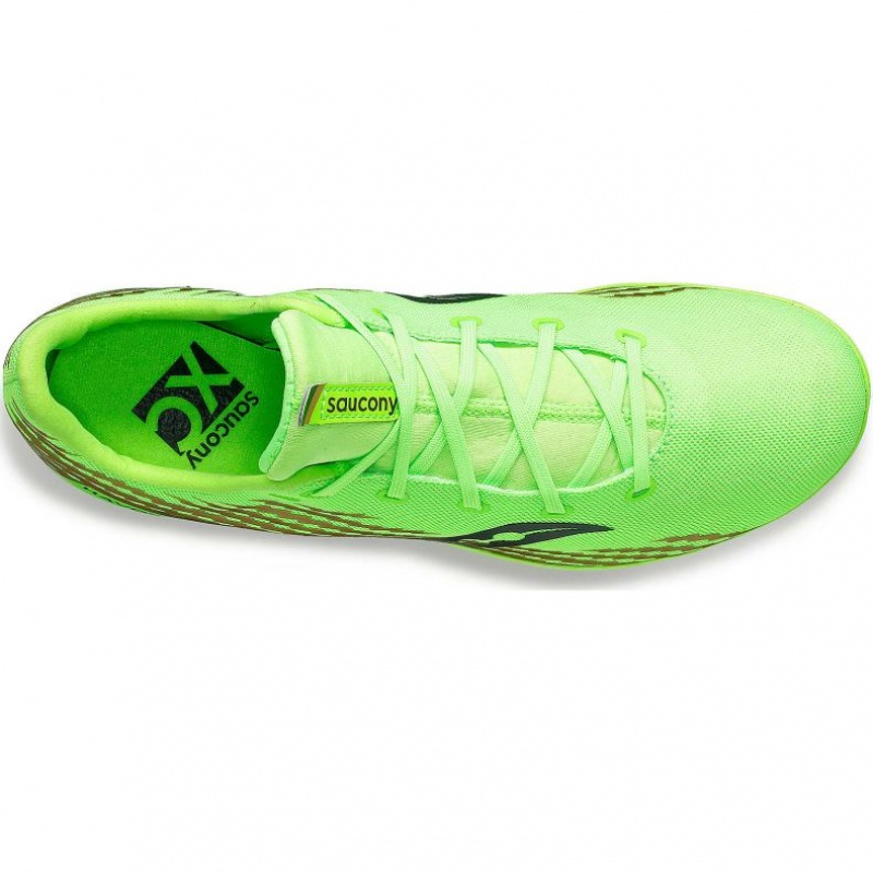 Saucony Havok XC 3 Flat Women's Running Shoes Green | CANADA ZTKJSLO