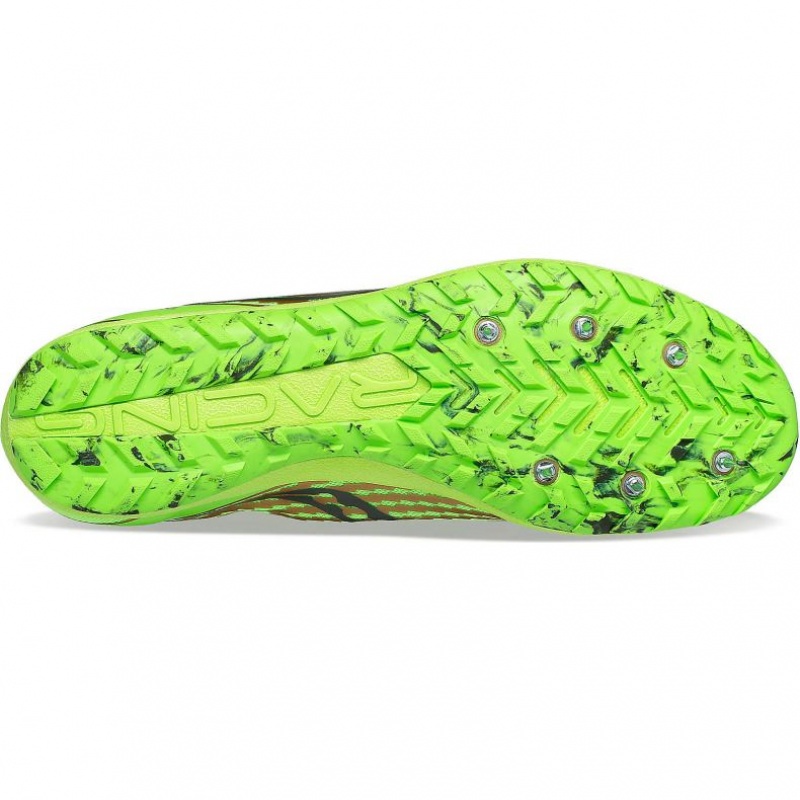 Saucony Havok XC 3 Flat Women's Running Shoes Green | CANADA ZTKJSLO