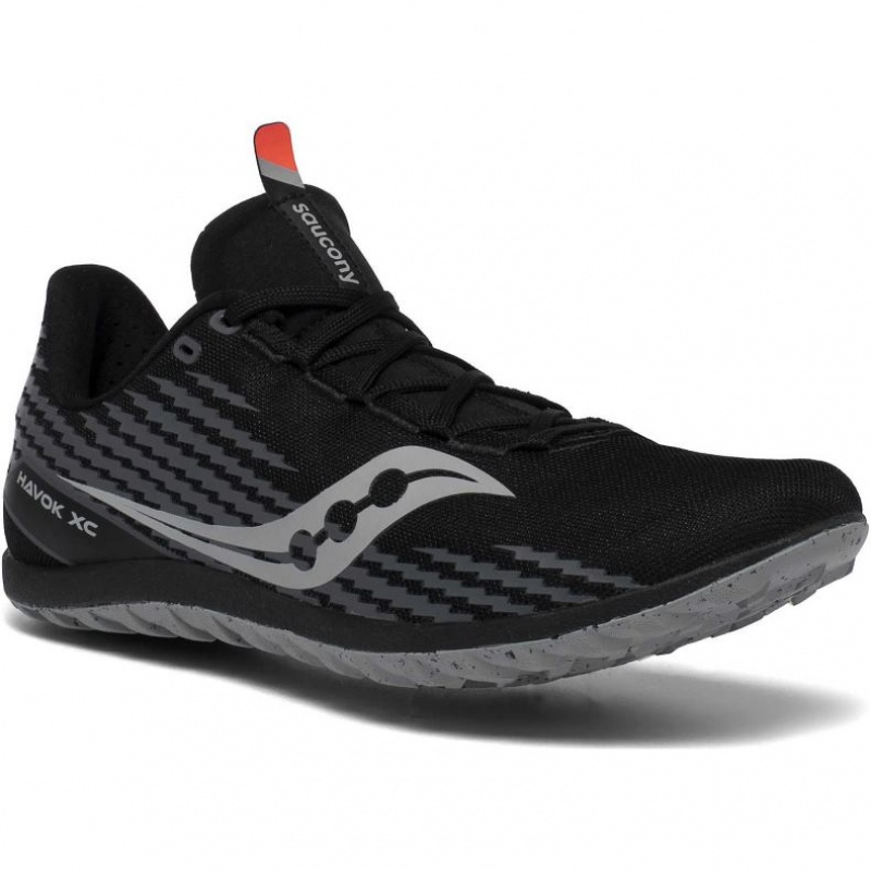 Saucony Havok XC 3 Men's Spikes Black | CANADA RLMFBVY