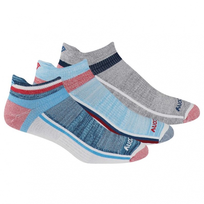 Saucony Inferno Liteweight 3-Pack Men's Socks Multicolor | CANADA FITBANW