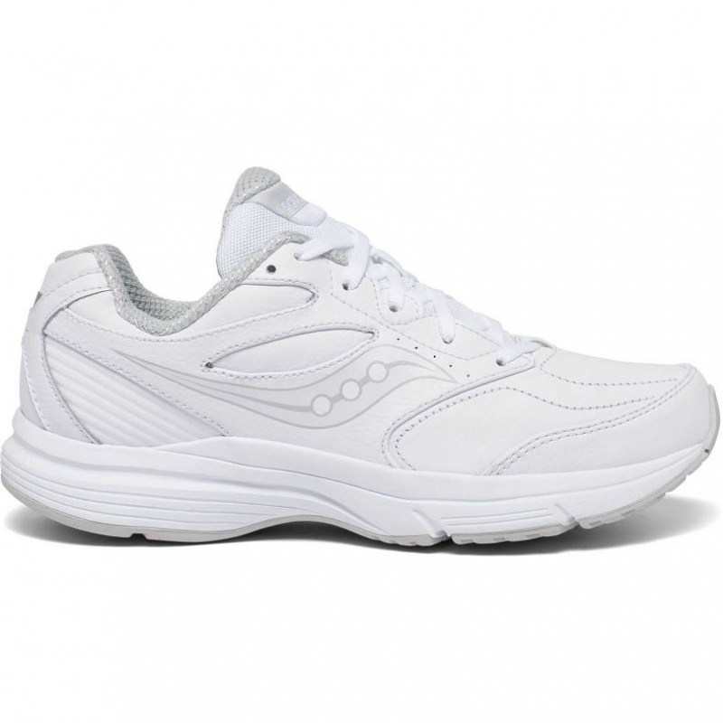 Saucony Integrity Walker 3 Extra Women\'s Wide Running Shoes White | CANADA PMYZEHO