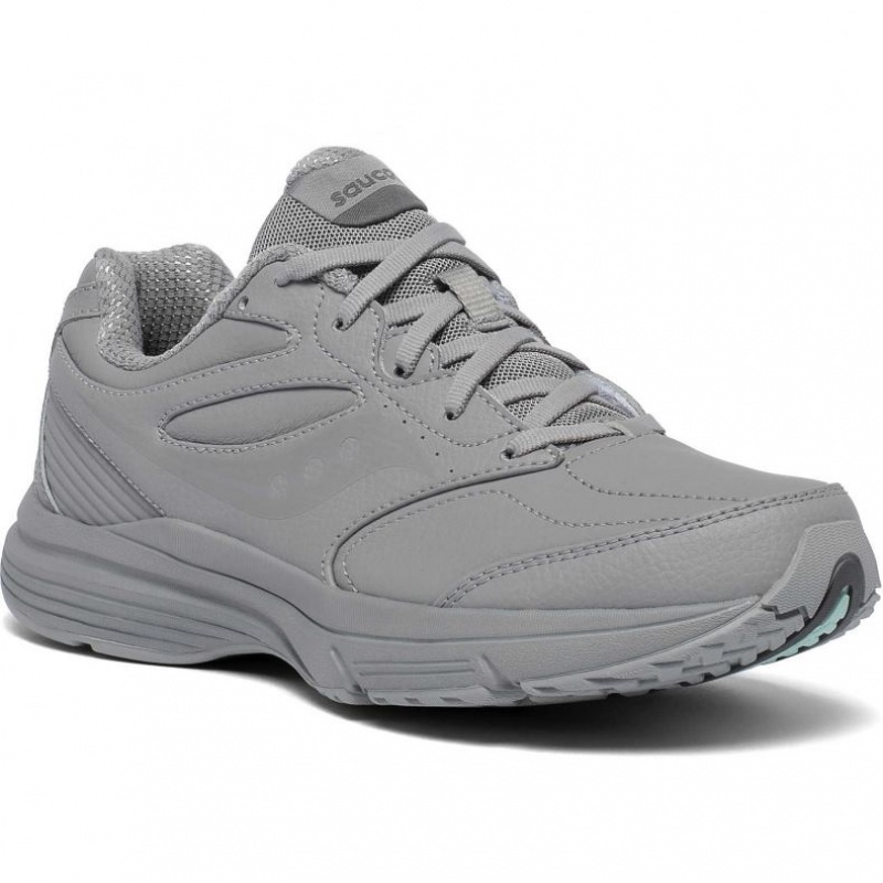 Saucony Integrity Walker 3 Extra Women's Wide Running Shoes Grey | CANADA TWAFZIH