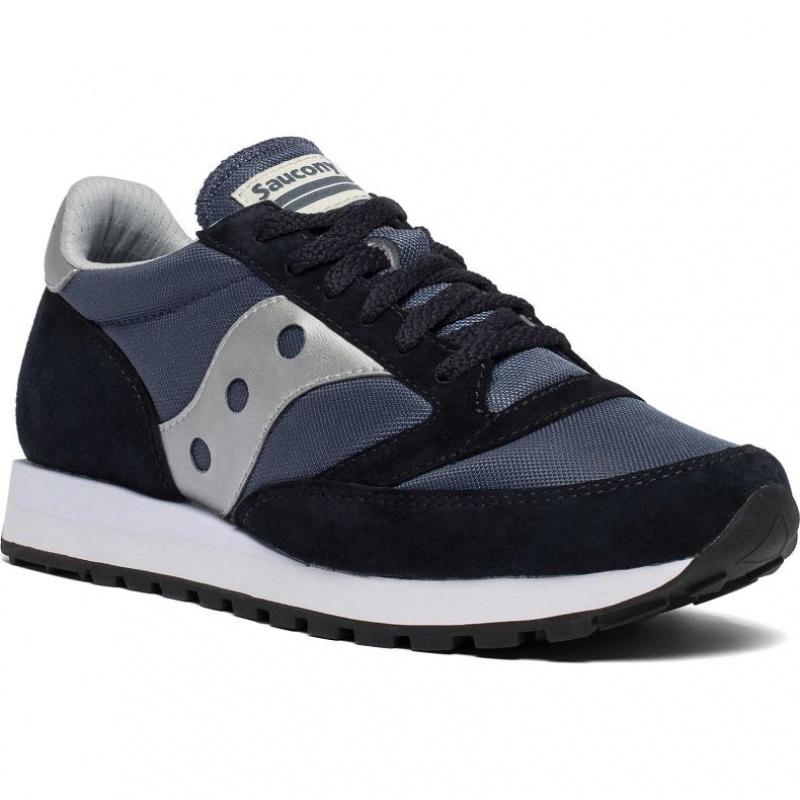 Saucony Jazz 81 Men's Sneakers Navy / Silver | CANADA DPYLONV