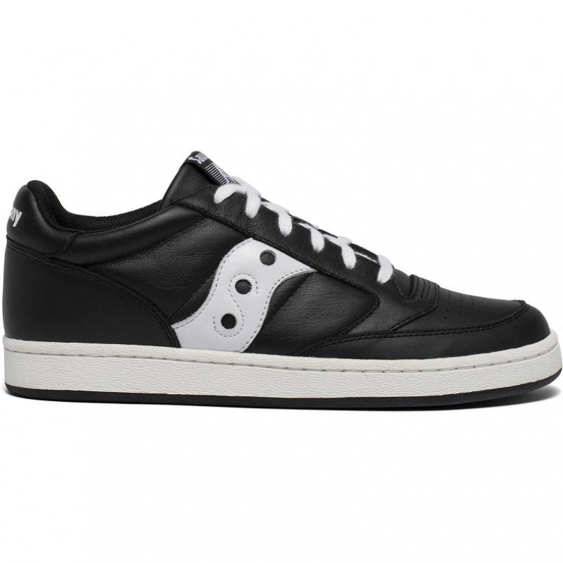 Saucony Jazz Court Men\'s Sneakers Black / White | CANADA ISXJRNT