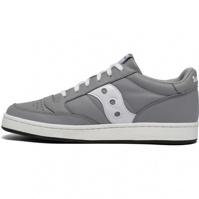 Saucony Jazz Court Men's Sneakers Grey / White | CANADA QRLMOYJ