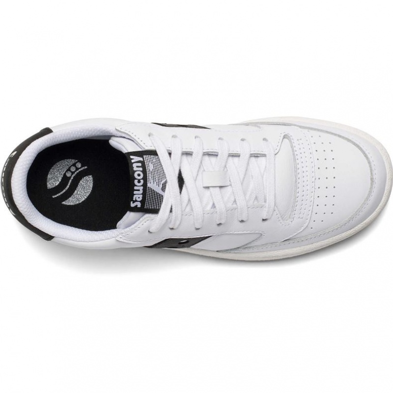 Saucony Jazz Court Men's Sneakers White / Black | CANADA BHAZMXN