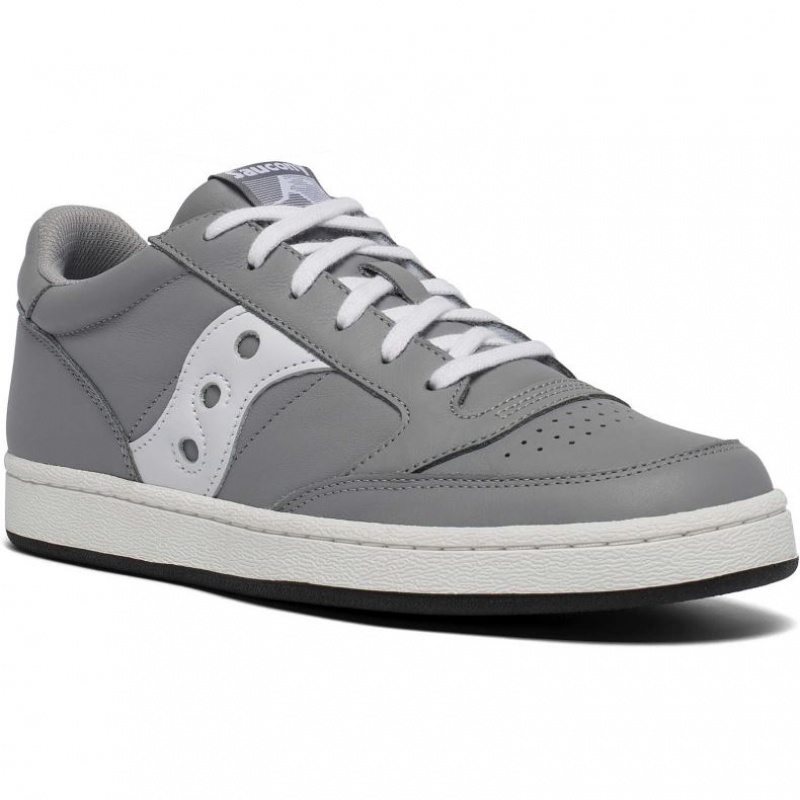 Saucony Jazz Court Women's Sneakers Grey / White | CANADA EFBSTPD