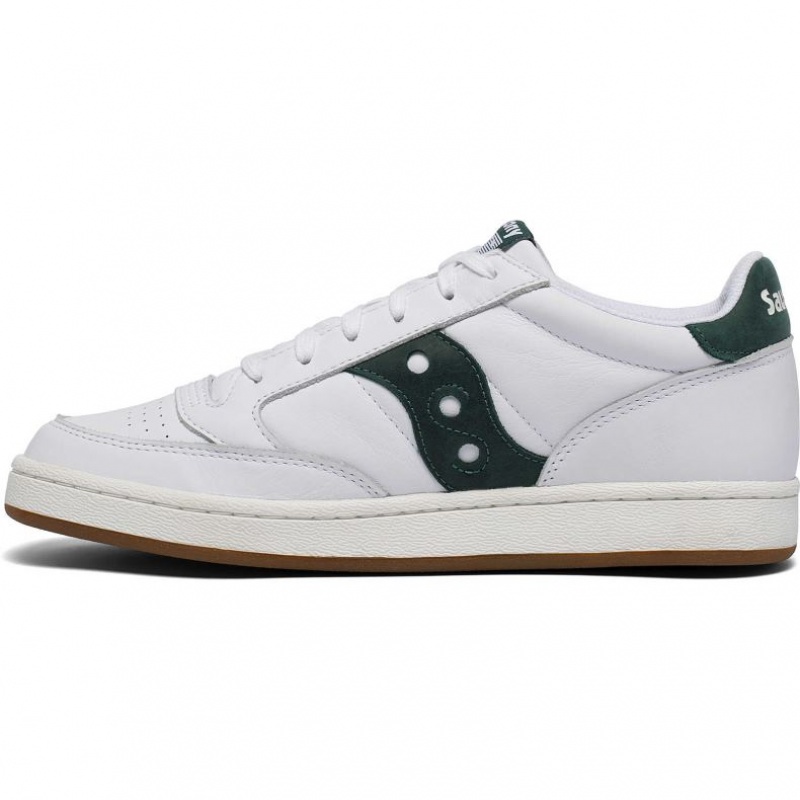 Saucony Jazz Court Women's Sneakers White / Green | CANADA QARJIBG