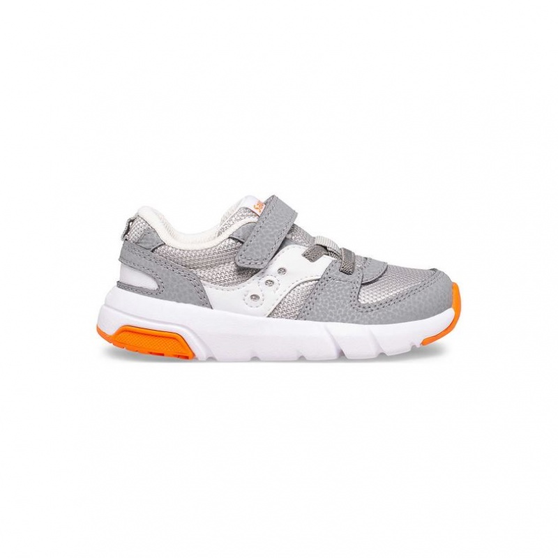 Saucony Jazz Lite 2.0 Little Kids\' Sneakers Grey | CANADA KJMCDGV