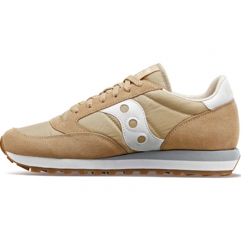 Saucony Jazz Original Women's Sneakers Beige | CANADA WGDXAOF