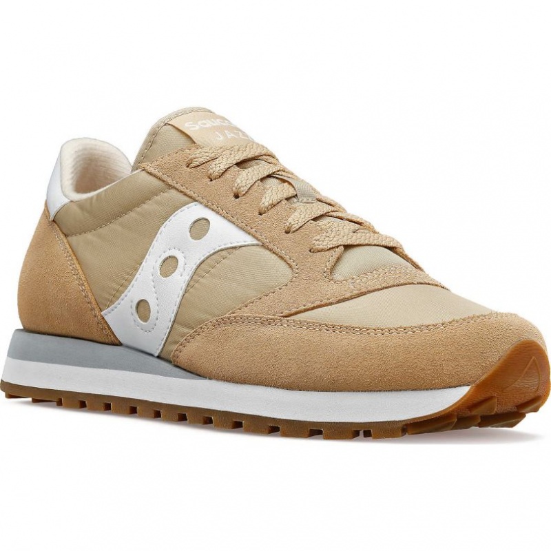 Saucony Jazz Original Women's Sneakers Beige | CANADA WGDXAOF