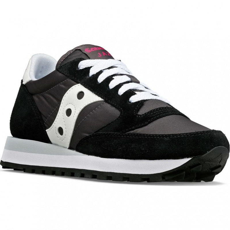 Saucony Jazz Original Women's Sneakers Black | CANADA HKMQEWO