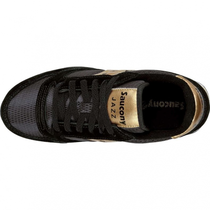 Saucony Jazz Original Women's Sneakers Black / Gold | CANADA GDEFROM