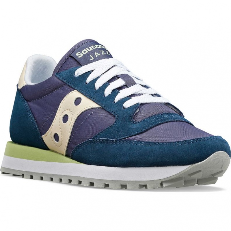 Saucony Jazz Original Women's Sneakers Navy | CANADA FLROKTE