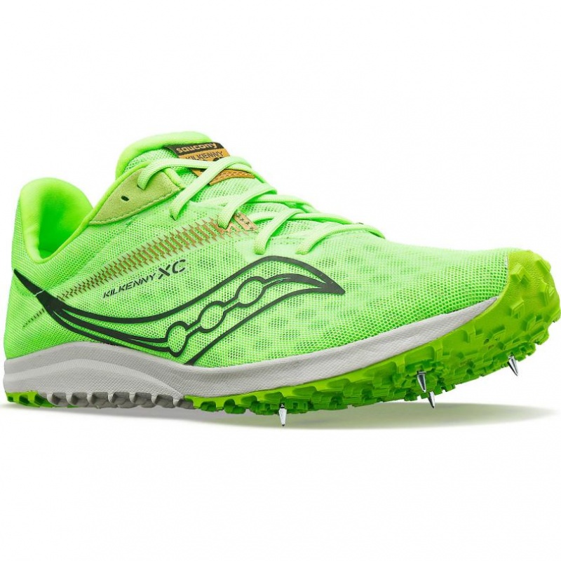 Saucony Kilkenny XC9 Men's Spikes Green | CANADA PYALBGV