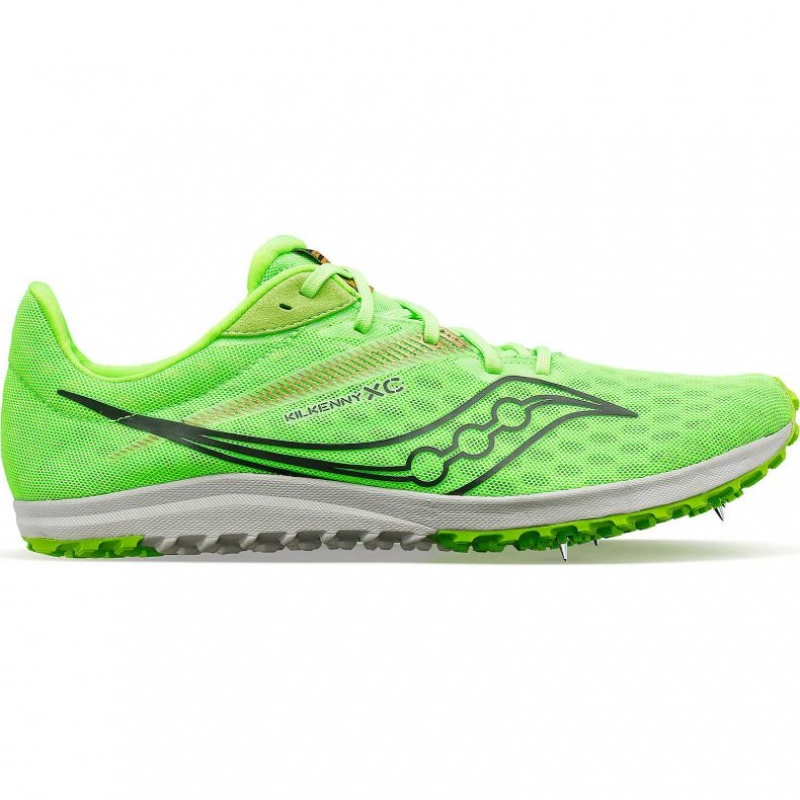 Saucony Kilkenny XC9 Men\'s Spikes Green | CANADA PYALBGV