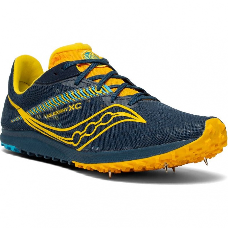 Saucony Kilkenny XC9 Men's Spikes Navy | CANADA CURKYMT