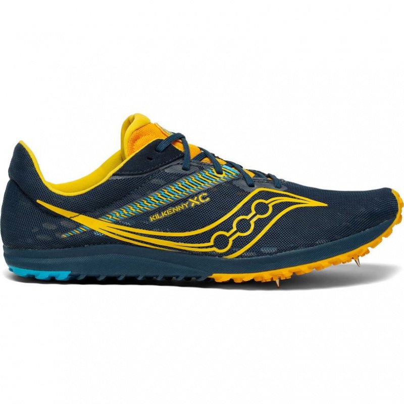 Saucony Kilkenny XC9 Men\'s Spikes Navy | CANADA CURKYMT