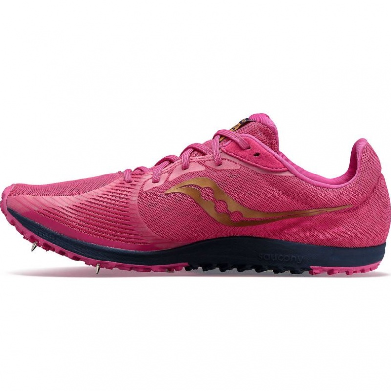 Saucony Kilkenny XC9 Men's Spikes Pink | CANADA HWQPZTM