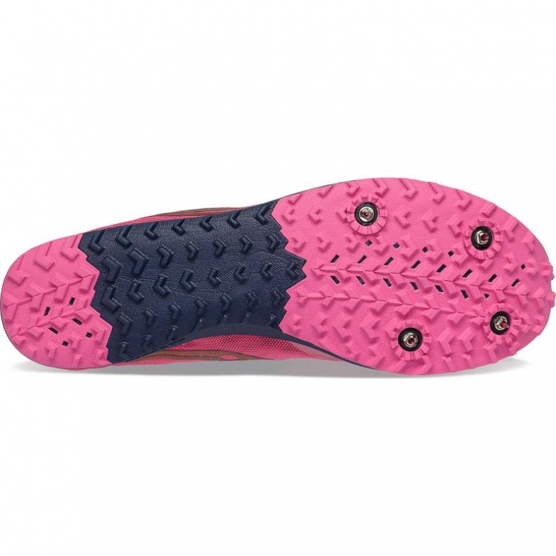 Saucony Kilkenny XC9 Men's Spikes Pink | CANADA HWQPZTM