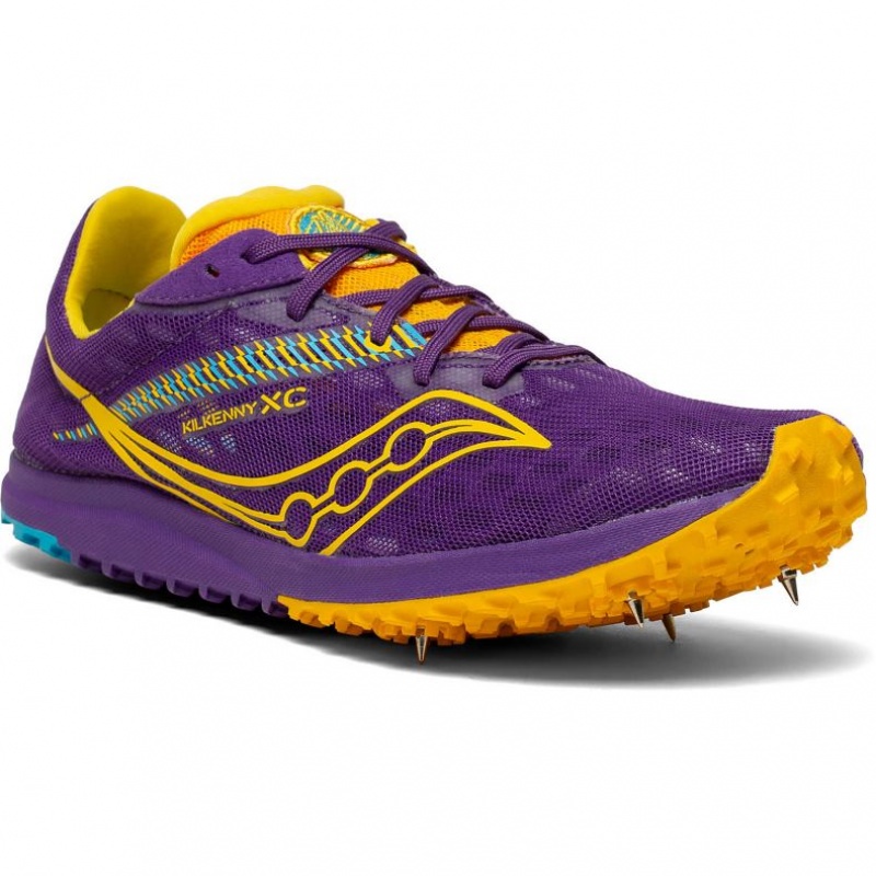 Saucony Kilkenny XC9 Women's Spikes Purple | CANADA VHWOAMT