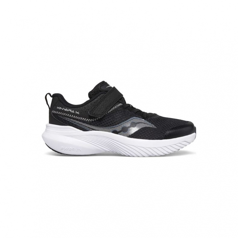 Saucony Kinvara 14 A/C Big Kids\' Sneakers Black | CANADA EQZJBFS