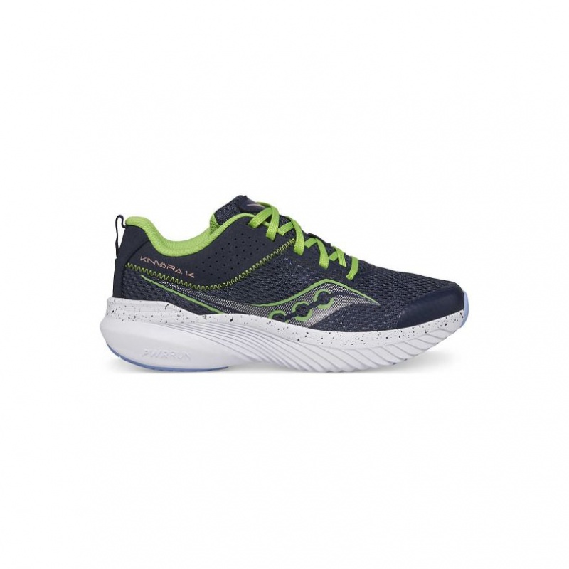 Saucony Kinvara 14 Big Kids\' Sneakers Navy | CANADA GVFSUIN