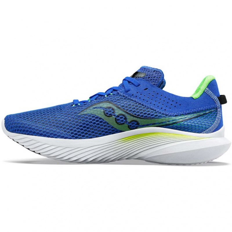 Saucony Kinvara 14 Men's Running Shoes Blue | CANADA XFOZELI