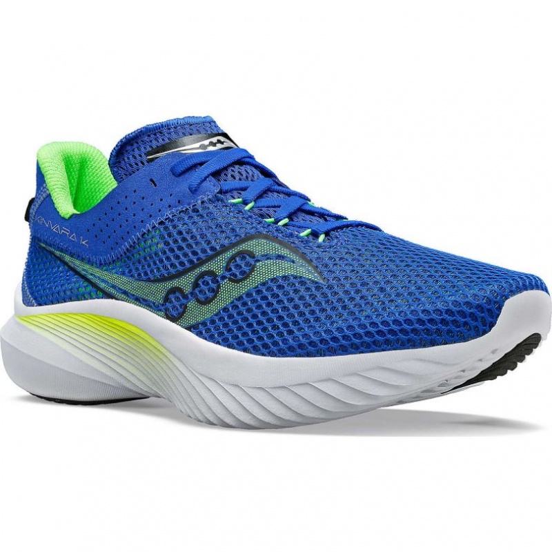 Saucony Kinvara 14 Men's Running Shoes Blue | CANADA XFOZELI